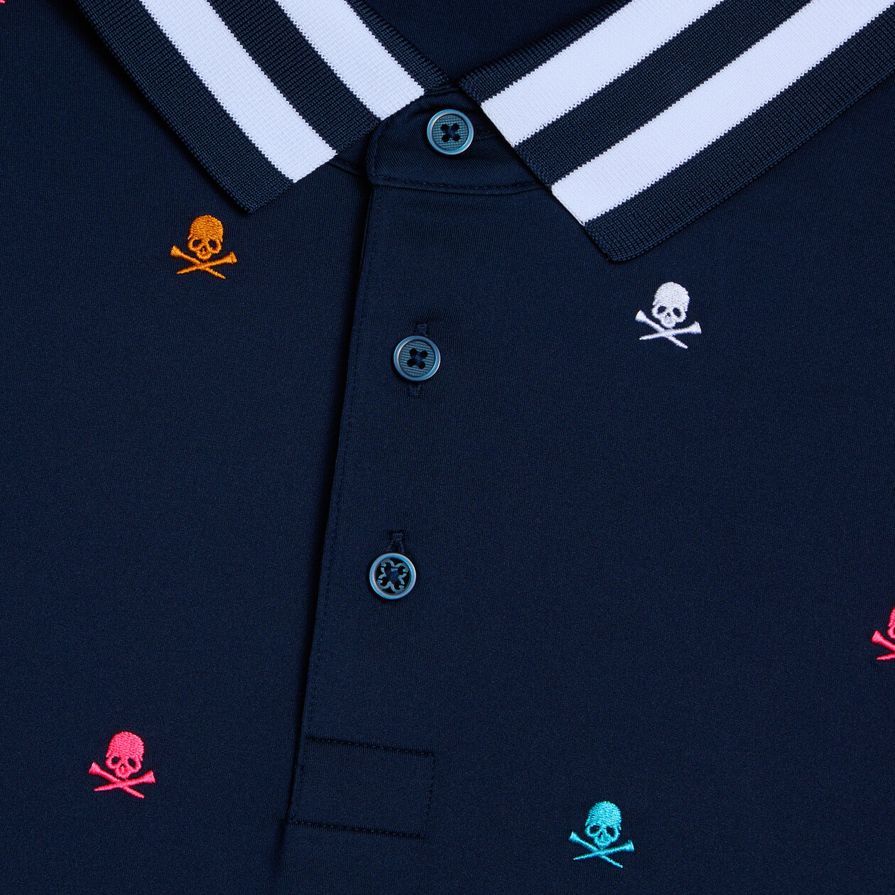 G/Fore Embroided Tech Jersey Polo