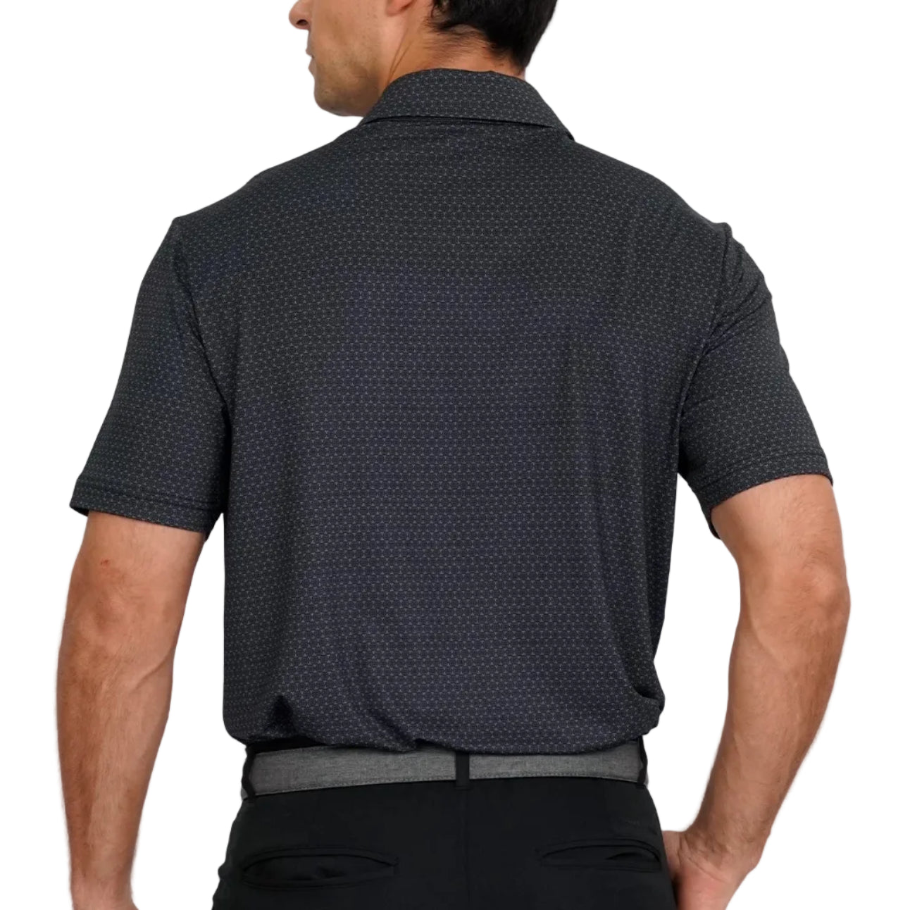 MENS GOLF POLO IN CHARCOAL COLOUR