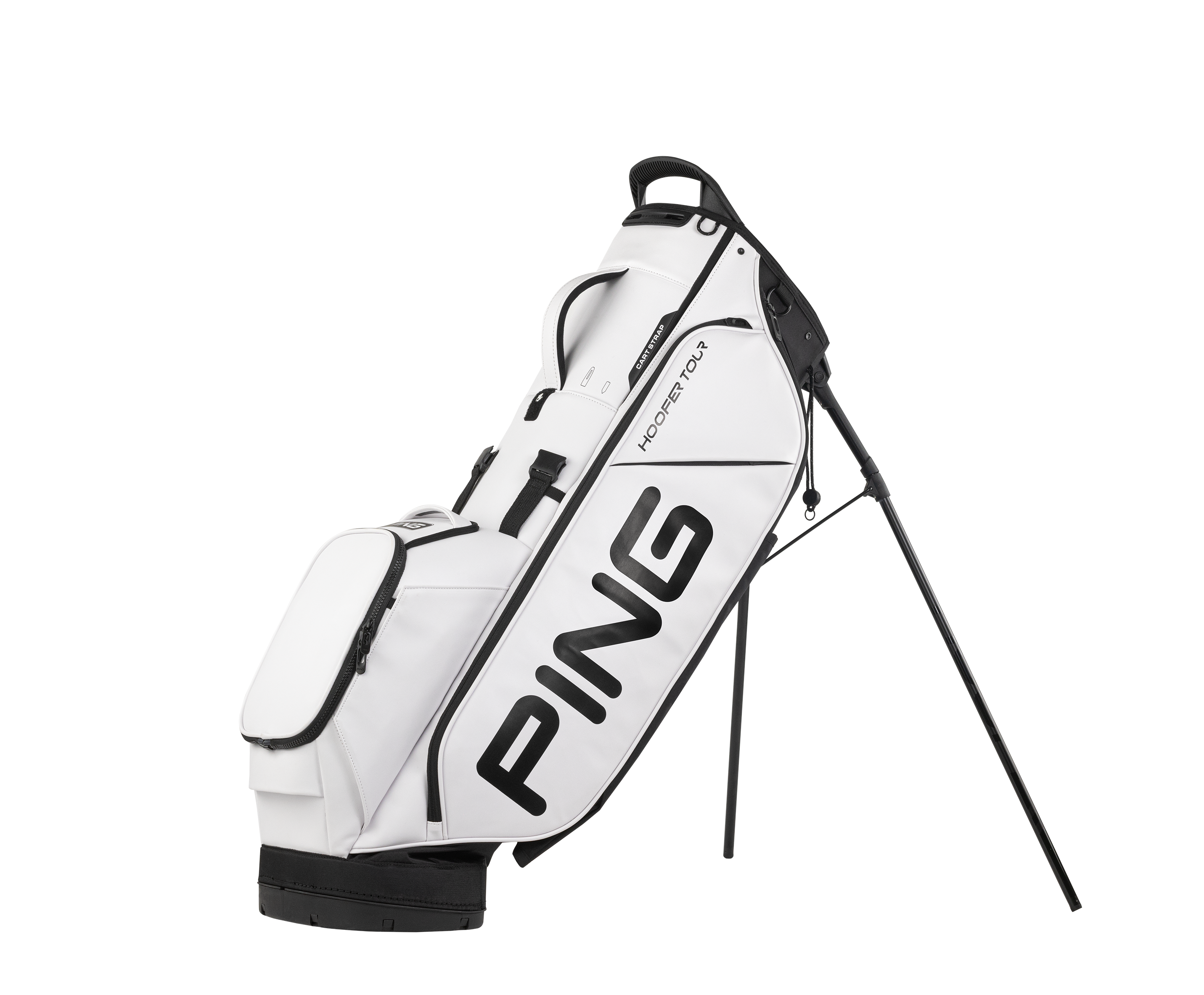 Ping Hoofer Tour Stand Bag - White/Black