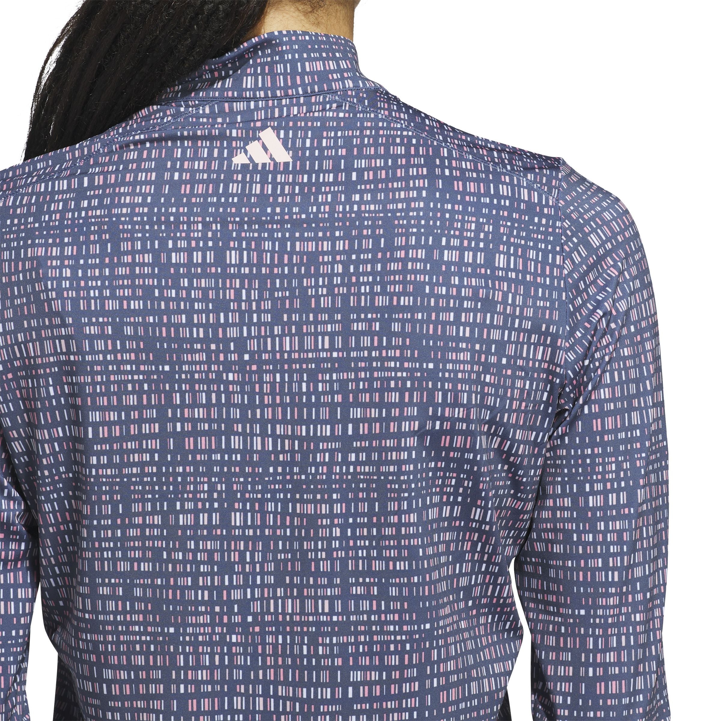 Adidas Ultimate365 Printed Quarter Zip Mock