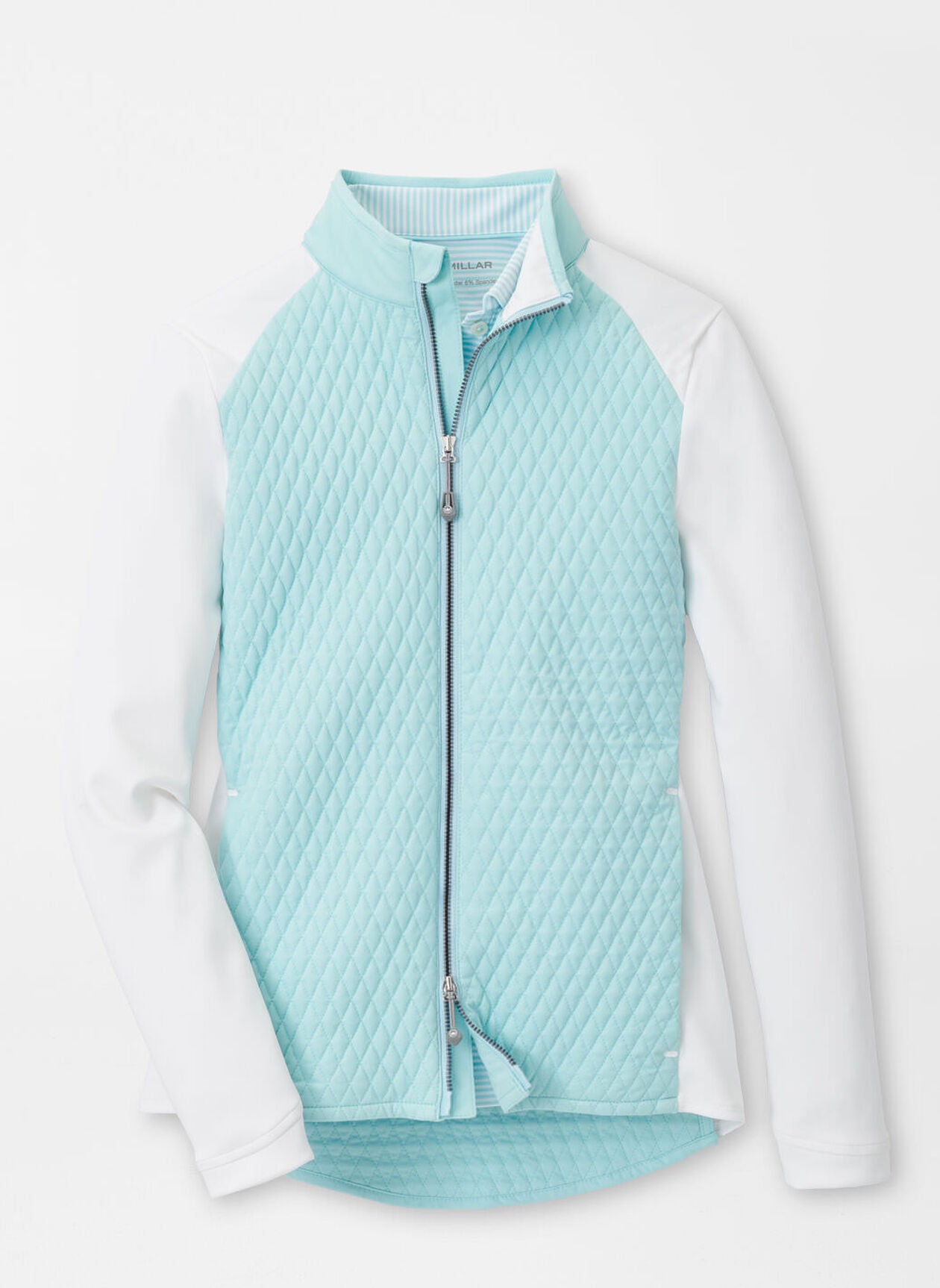 Peter Millar Women's Merge Hybrid Jacket - Blue Spruce/White