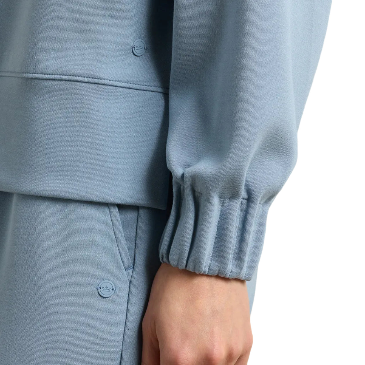 Peter Millar Flora Knit Half-Zip Pullover - Rainwater