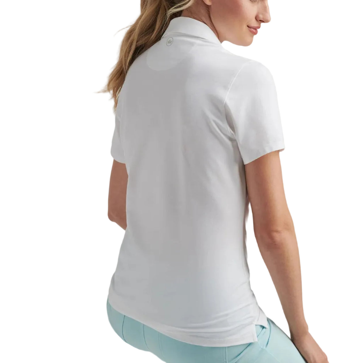 Peter Millar Ladies Albatross Polo - White