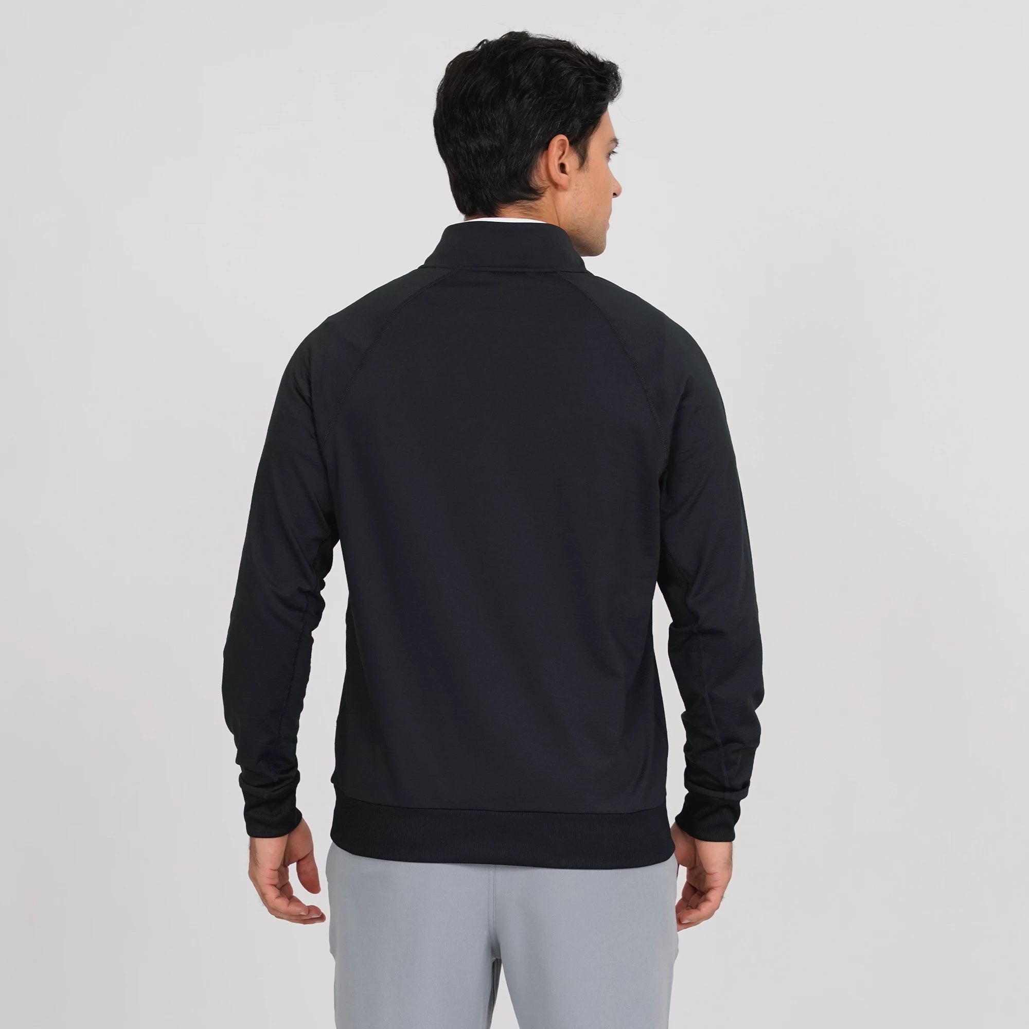 Levelwear Edan Half Zip Jacket - Black
