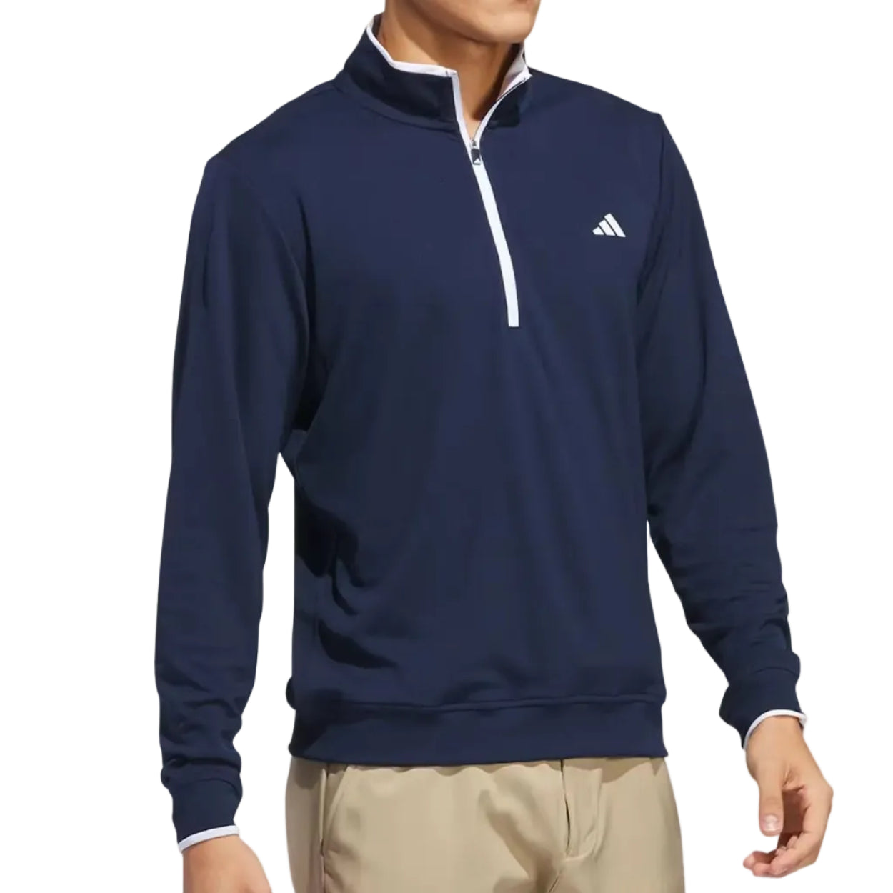 mens golf quarter zip navy 