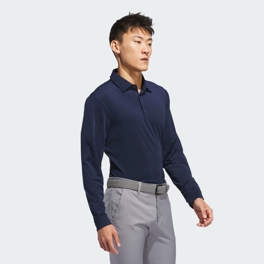 Adidas Long Sleeve Polo Shirt