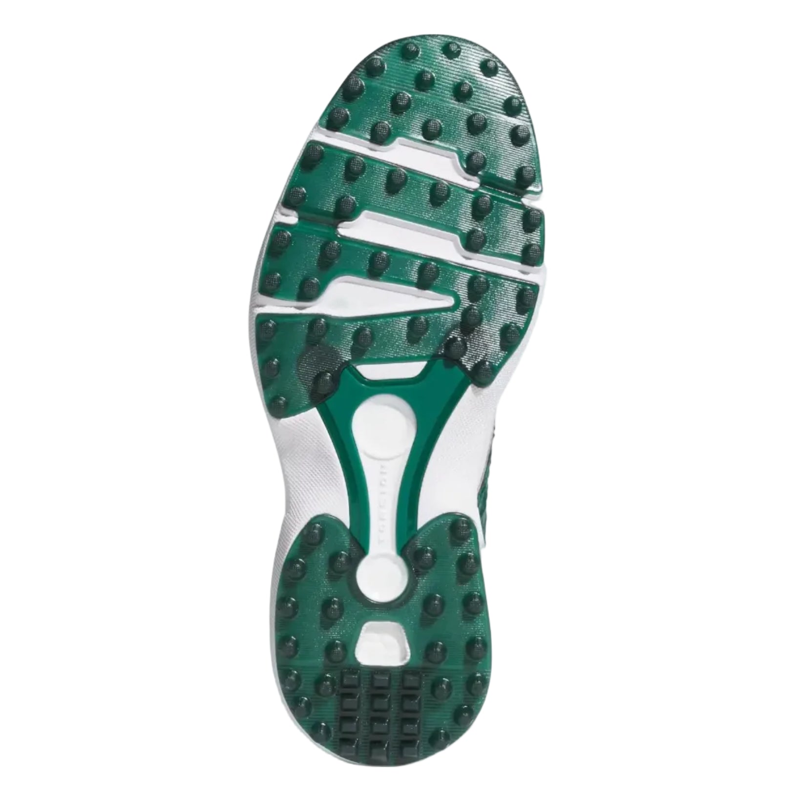 Adidas MC70 Spikeless Golf Shoes - White/ Green/Off White