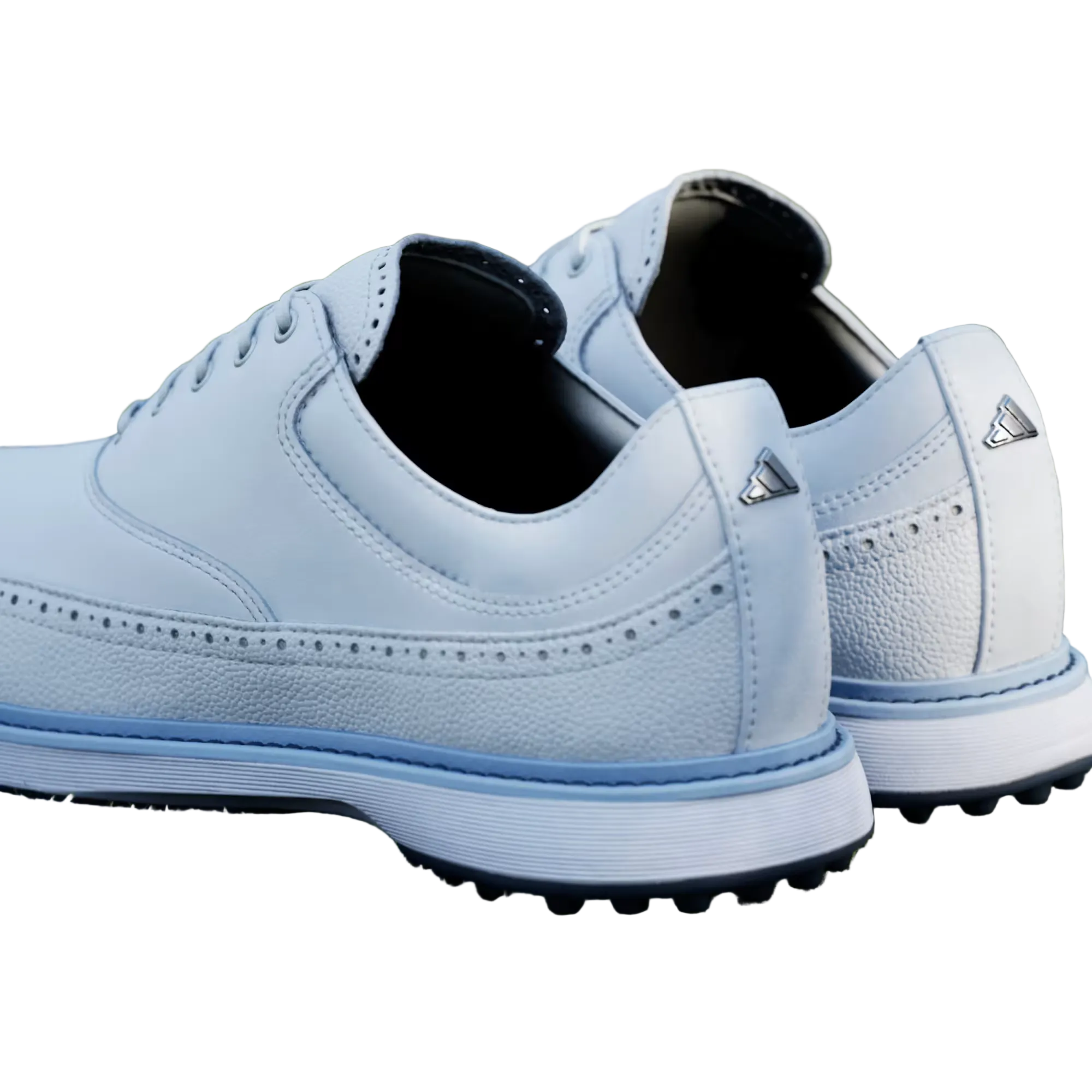 Adidas MC80 Men's Spikeless Golf Shoe - White/Sky/Navy