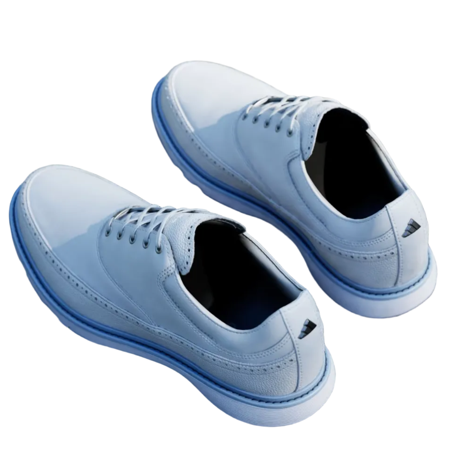 Adidas MC80 Men's Spikeless Golf Shoe - White/Sky/Navy