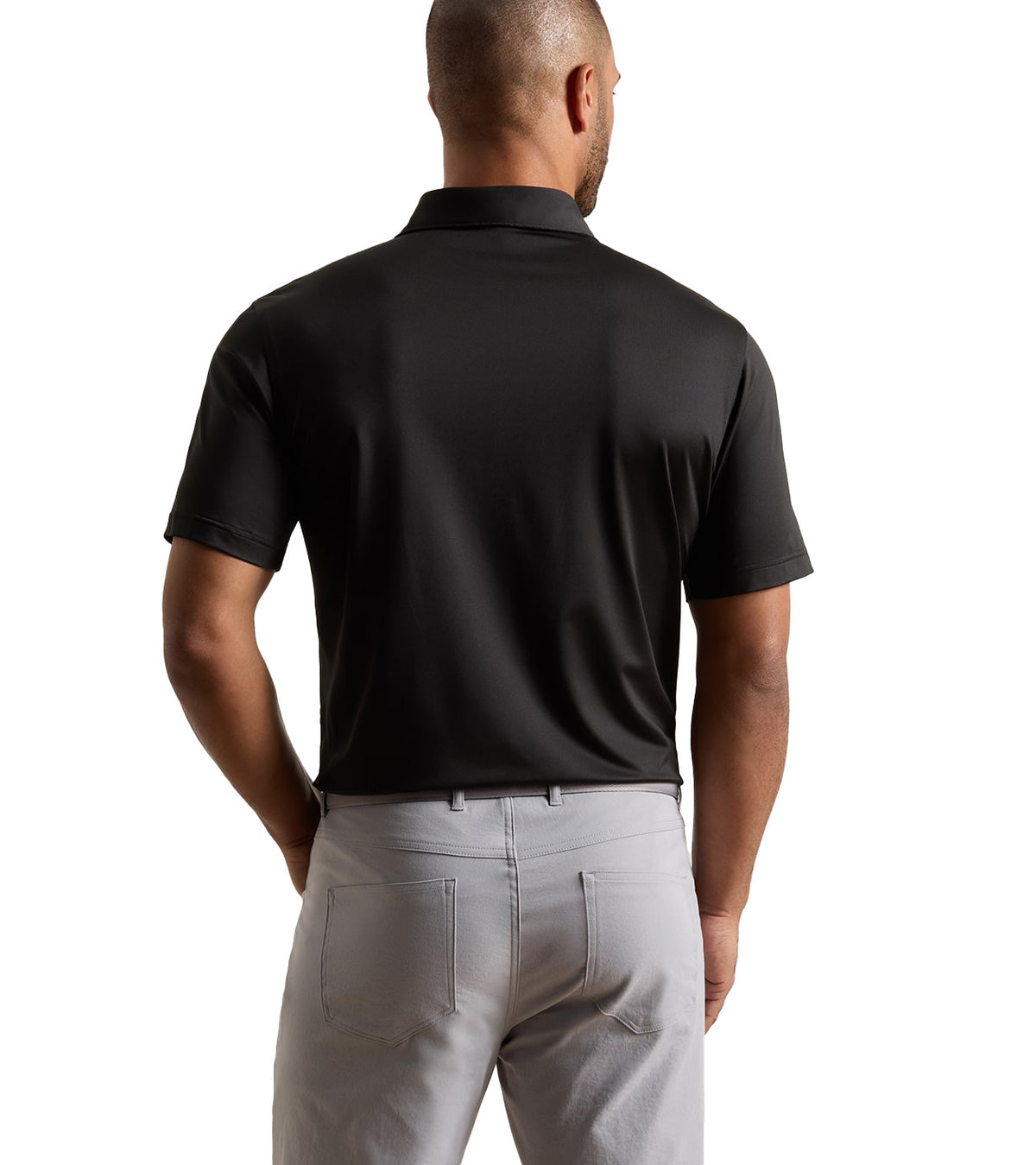 Peter Millar Solid Stretch Jersey Polo