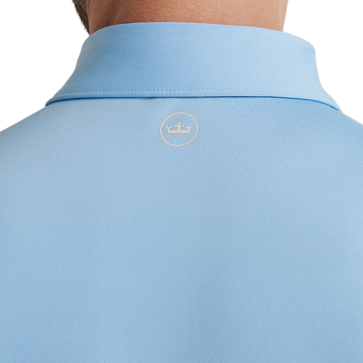 Peter Millar 'Solid Performance' Polo - Cottage Blue Crown
