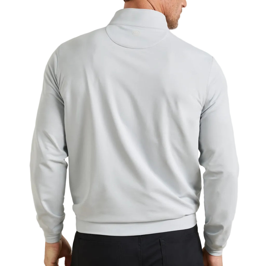 Peter Millar Perth Performance Quarter-Zip - British Grey