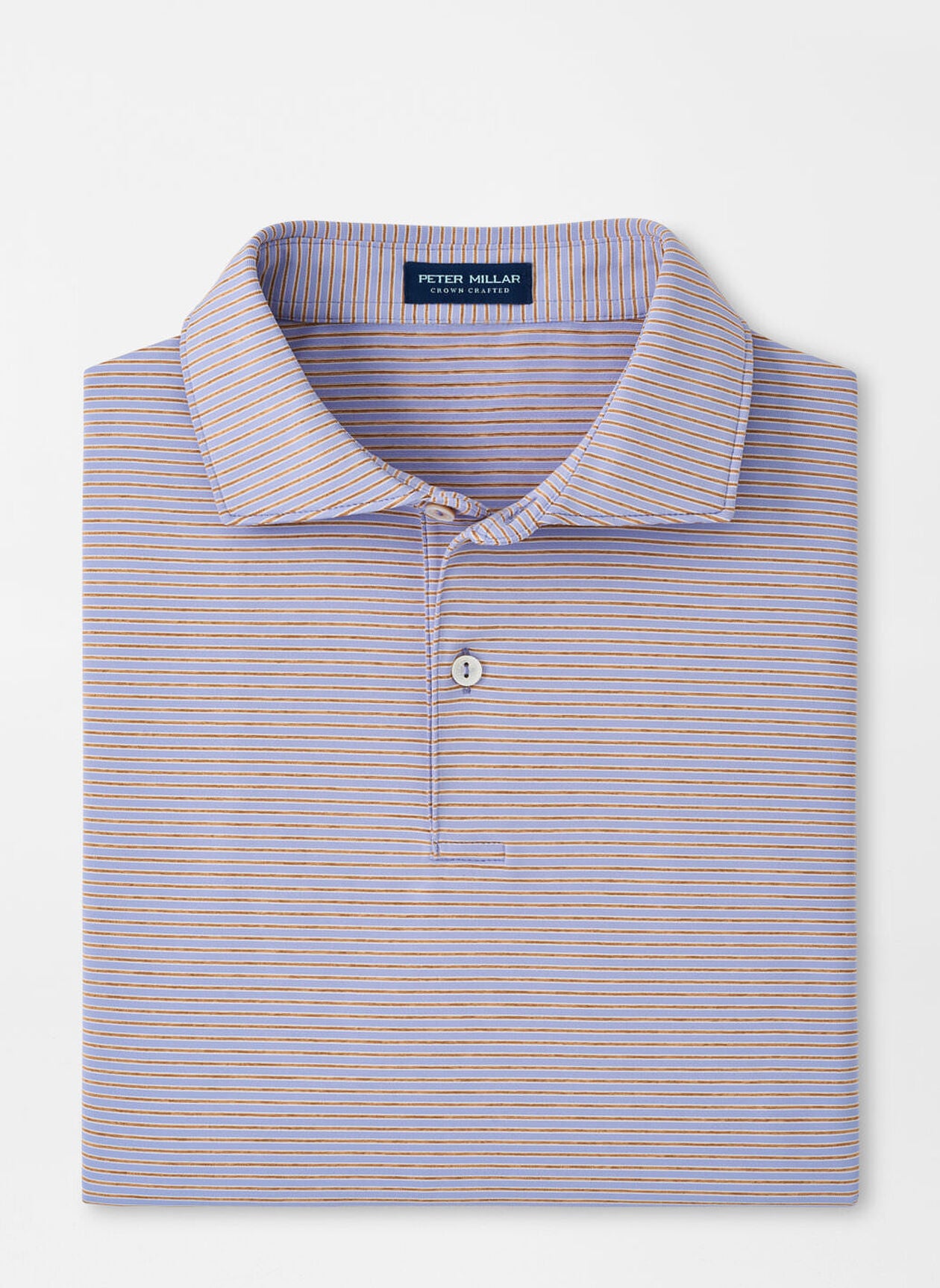 Peter Millar Ambrose Performance Jersey Polo - Lavender Fog