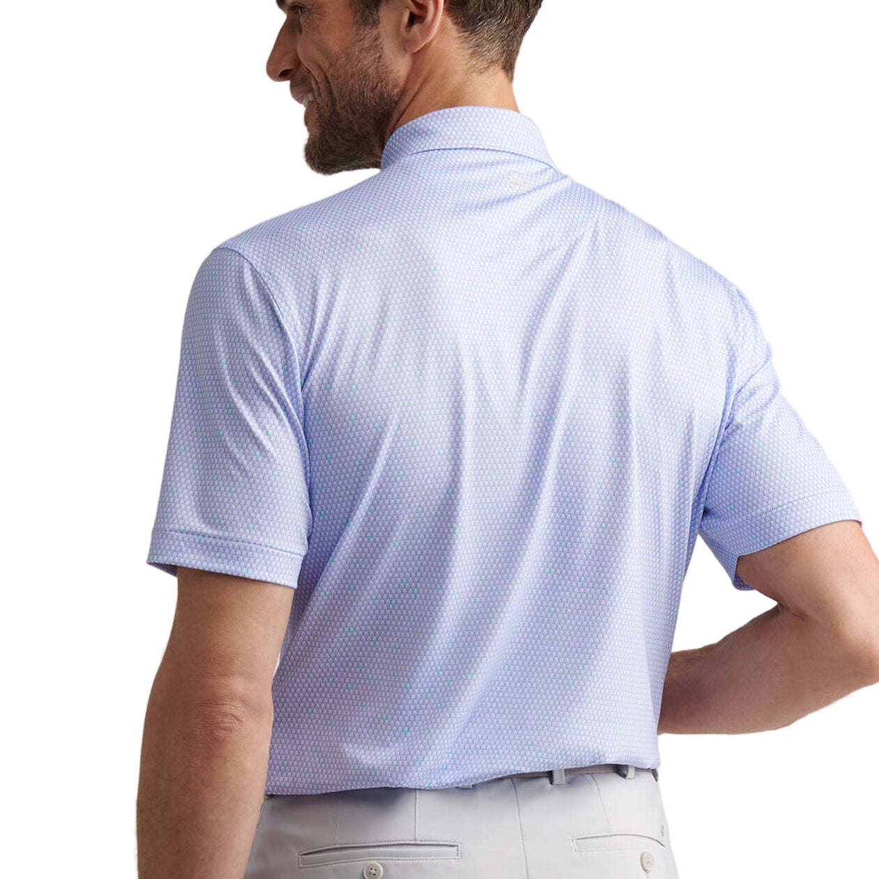 Peter Millar 'Geo Skull' Performance Polo