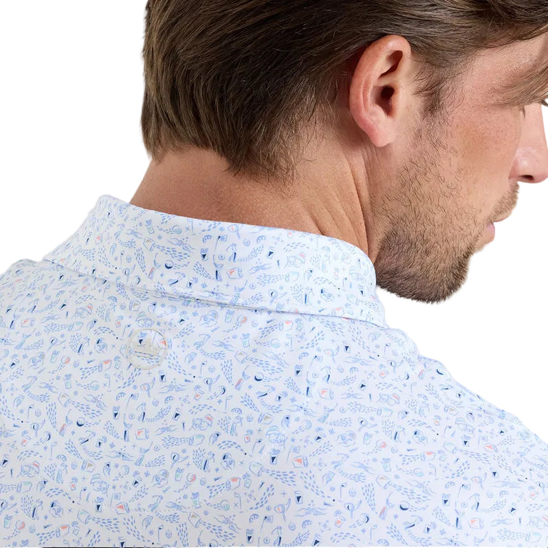 Peter Millar 'Nice Shot' Performance Jersey Polo