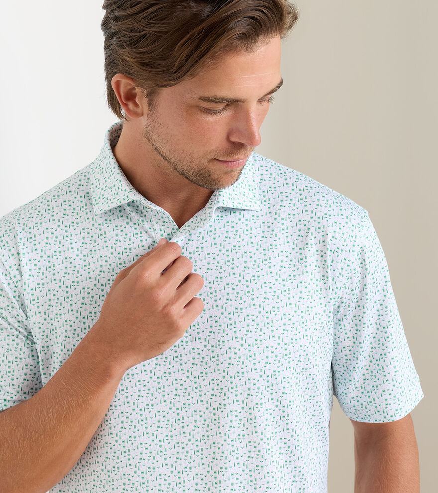 Peter Millar 'Cheers' Performance Jersey Polo