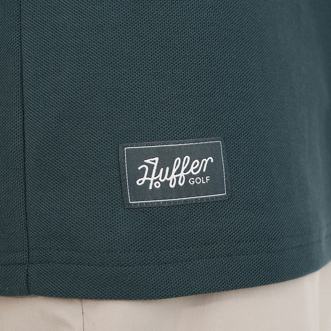 Huffer Golf Men's Classic Polo - Golf Green