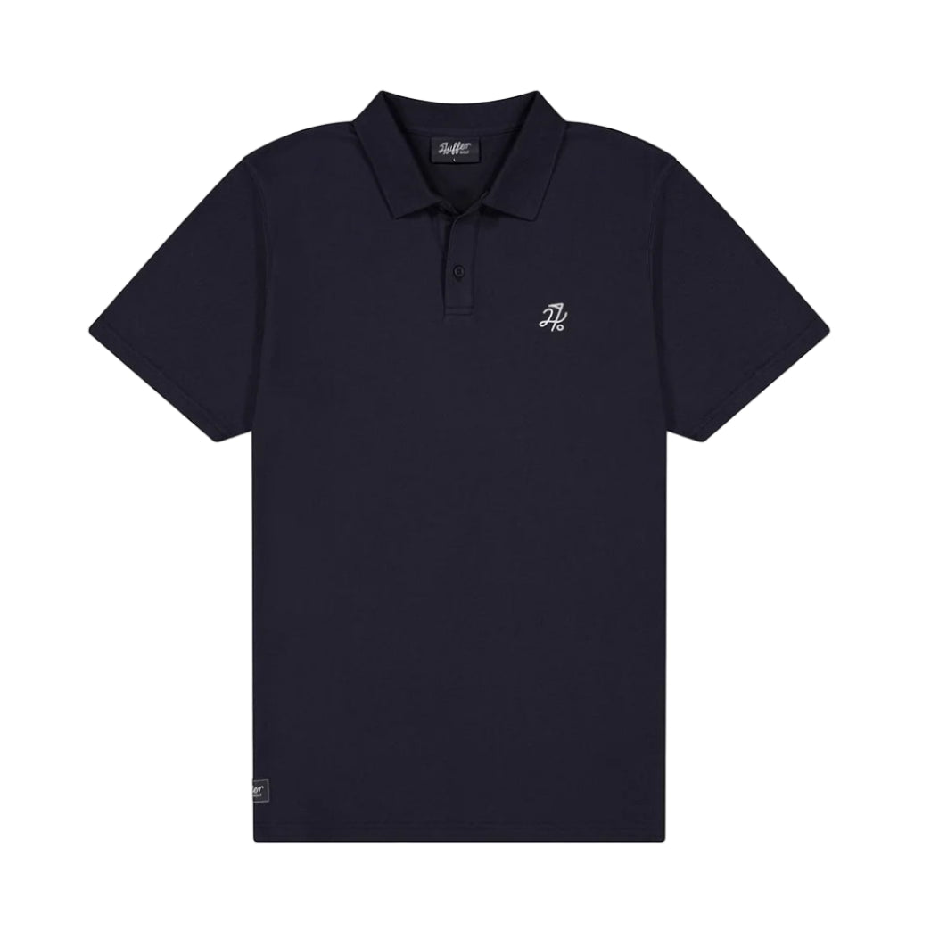 Huffer Golf Men's Classic Polo - Navy