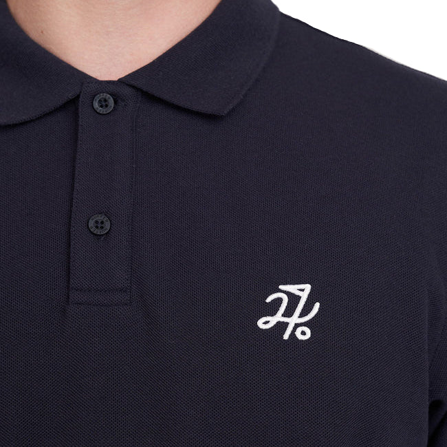 Huffer Golf Men's Classic Polo - Navy