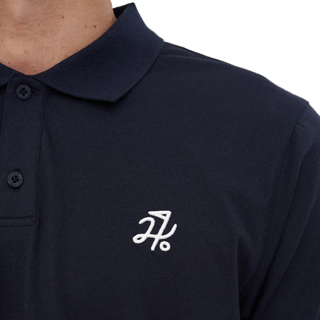 Huffer Golf Men's Tech Classic Polo - Navy