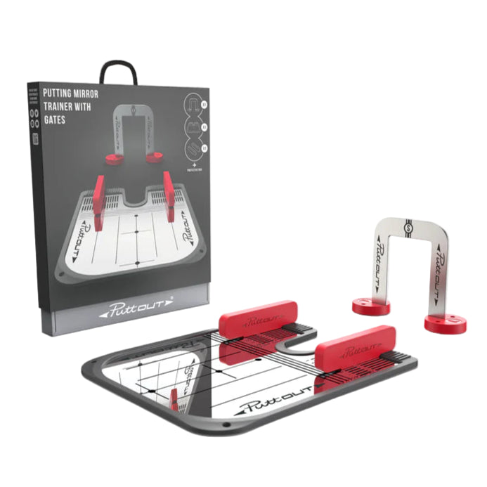 Putt Out Putting Mirror With Gates