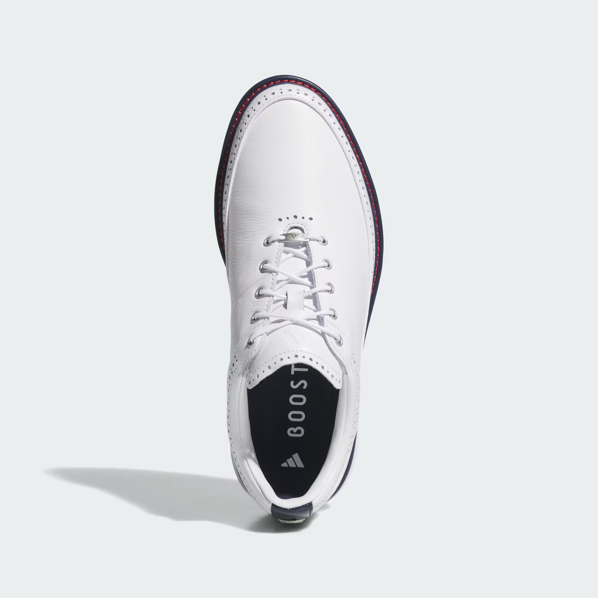 Adidas MC 80 Spikeless Shoe - Cloud White/ Collegiate Navy/ Better Scarlett