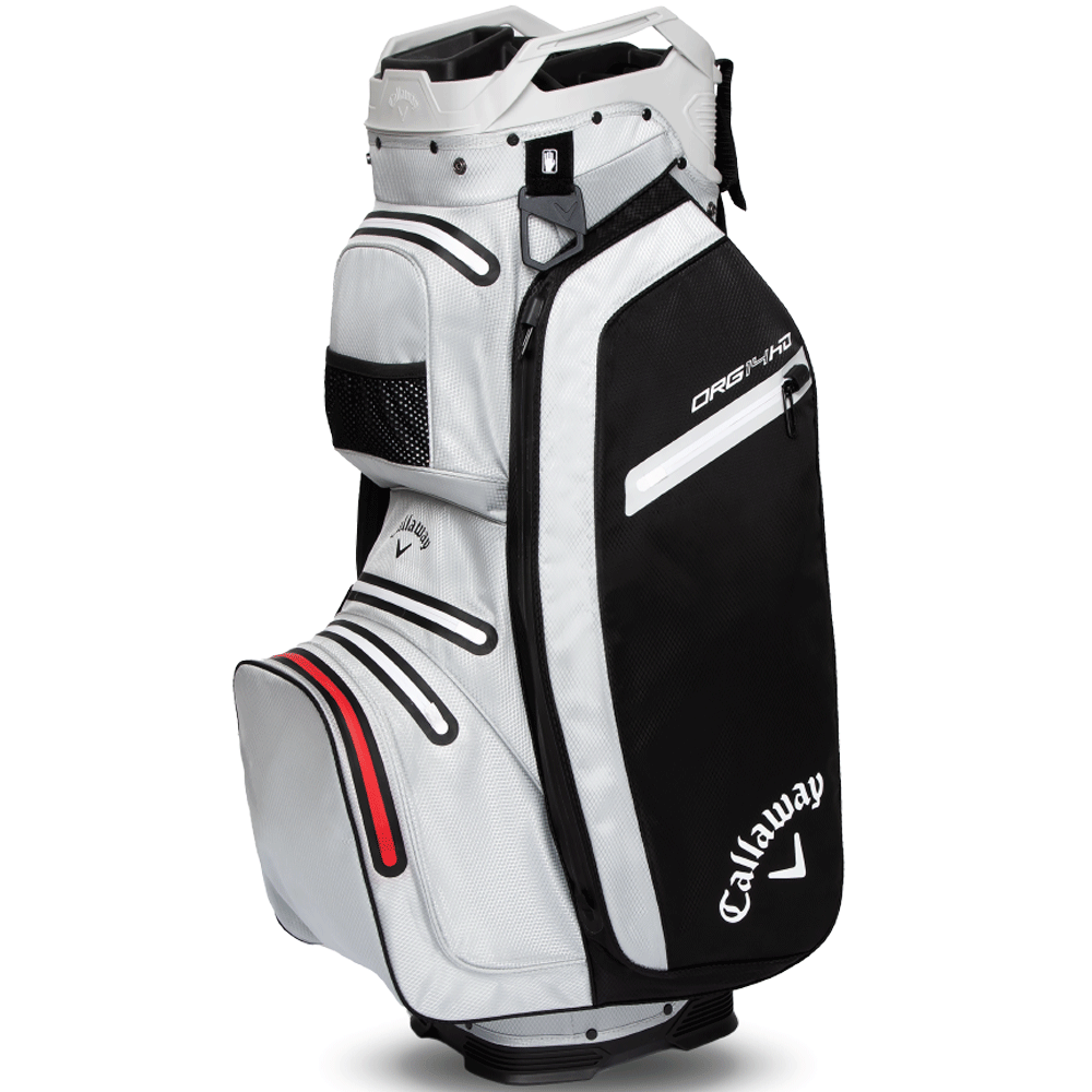 Callaway Org 14 HD Golf Cart Bag - Black/Light Grey/Red Callaway Org 14 HD Golf Cart Bag - Black/Light Grey/Red