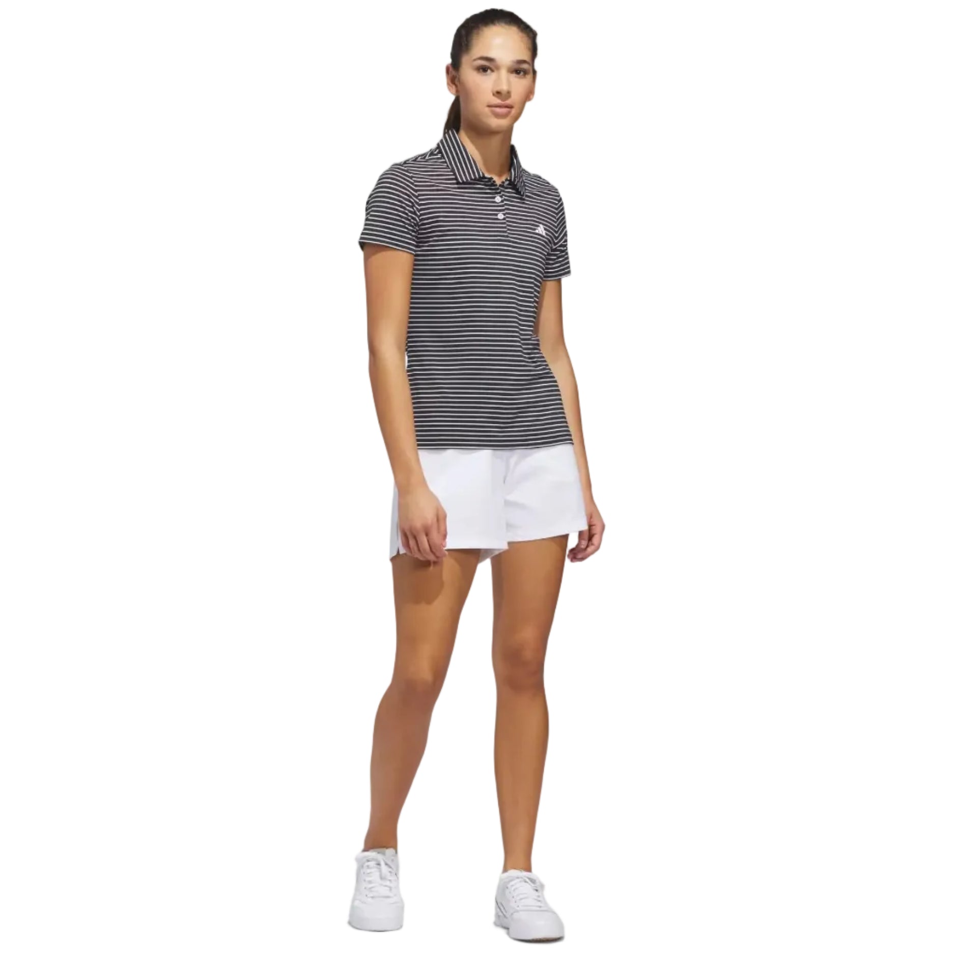 Adidas Ladies Performance Stripe Polo