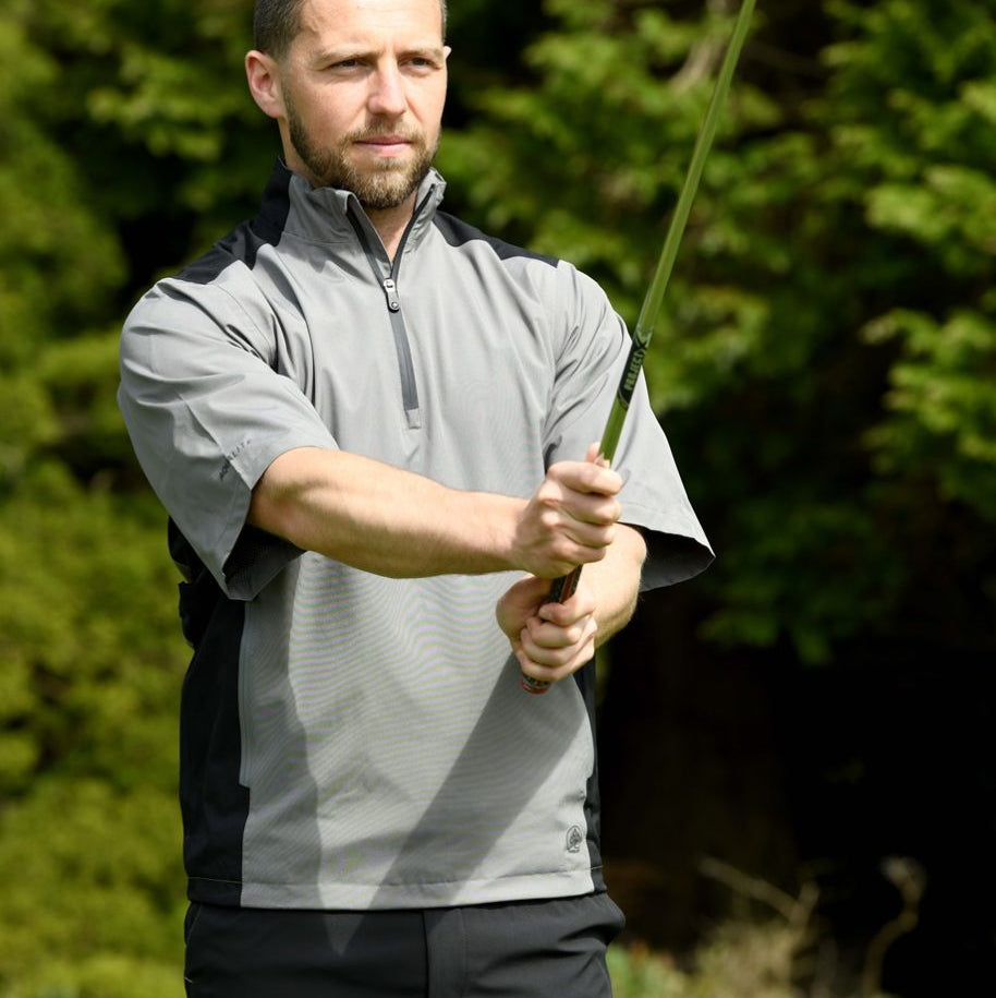 ProQuip Pro Half Sleeve Rain Top - Grey