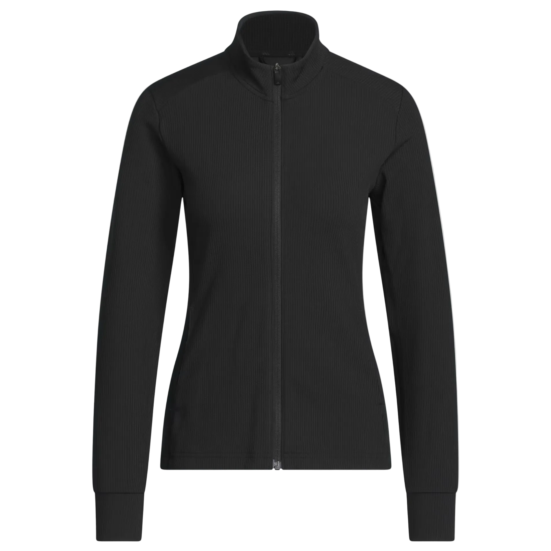 Adidas Ladies Textured Performance Jacket - Black