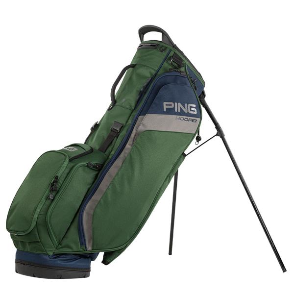 Ping Hoofer Stand Bag - Dark Green/Grey/Navy