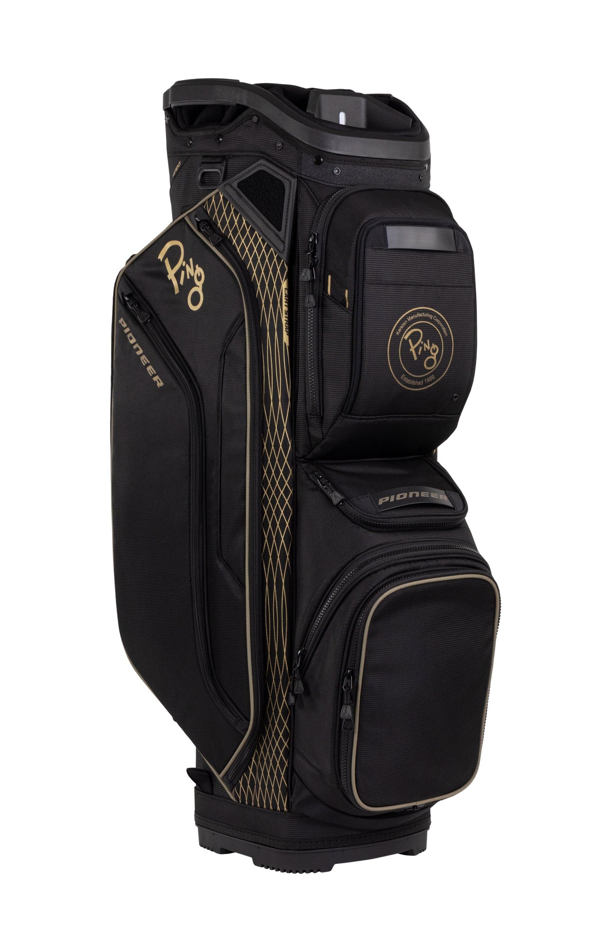 Ping '27 Pioneer Cart Bag - Vault Black