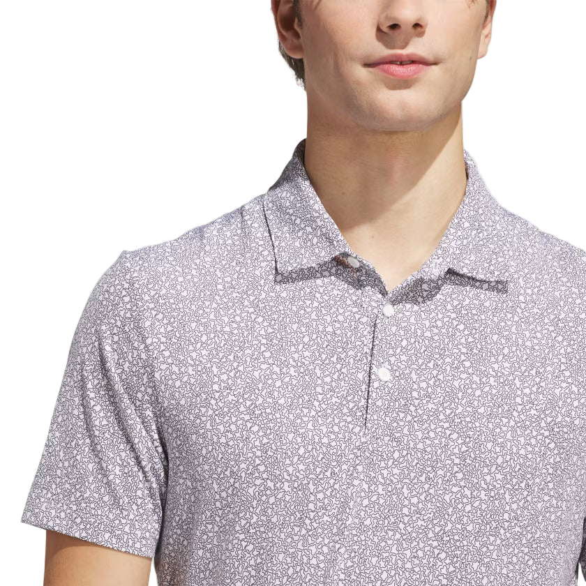 Adidas Men's Ultimate365 Bunker Polo - White/Black