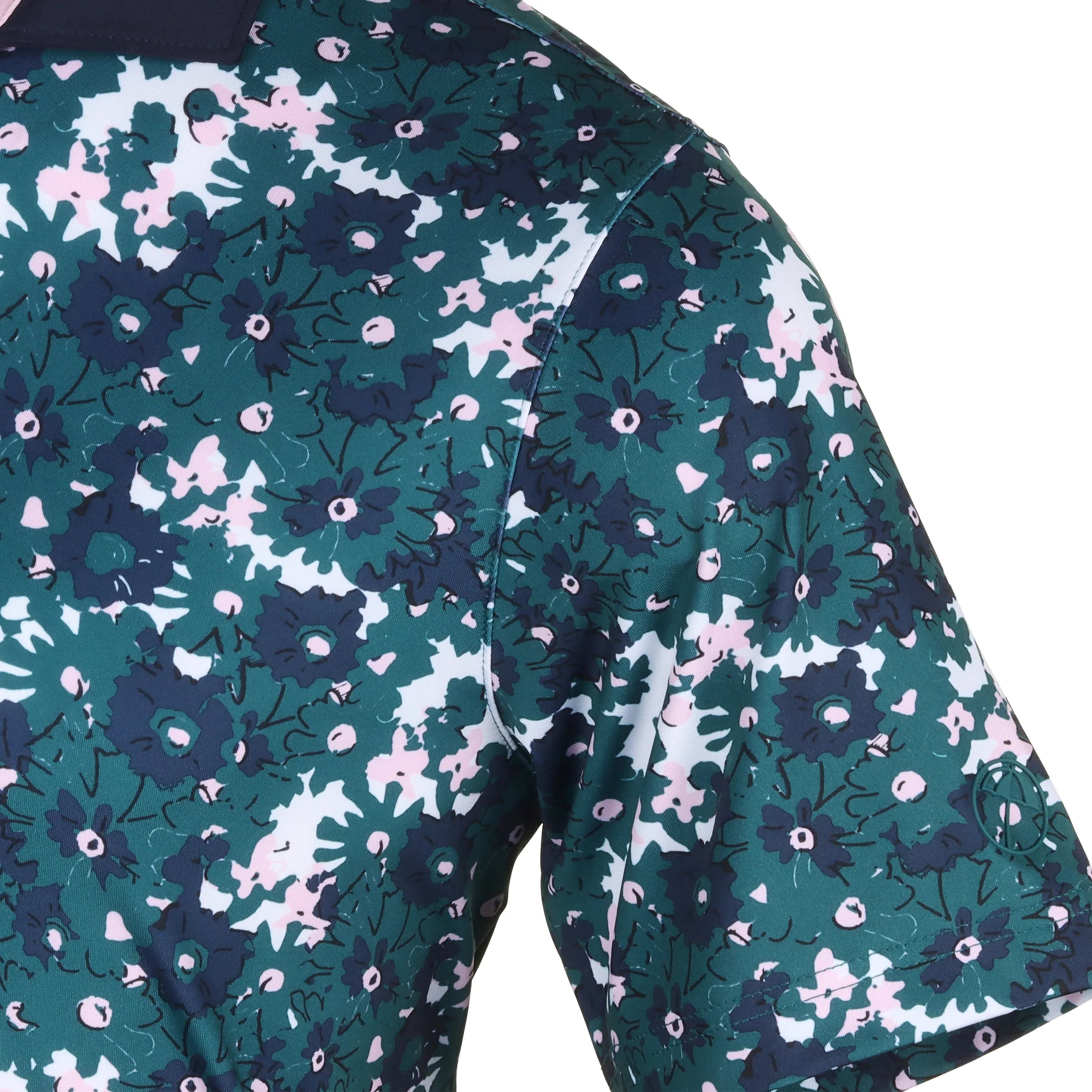 Puma Golf x Arnold Palmer Floral Shirt - Cold Green