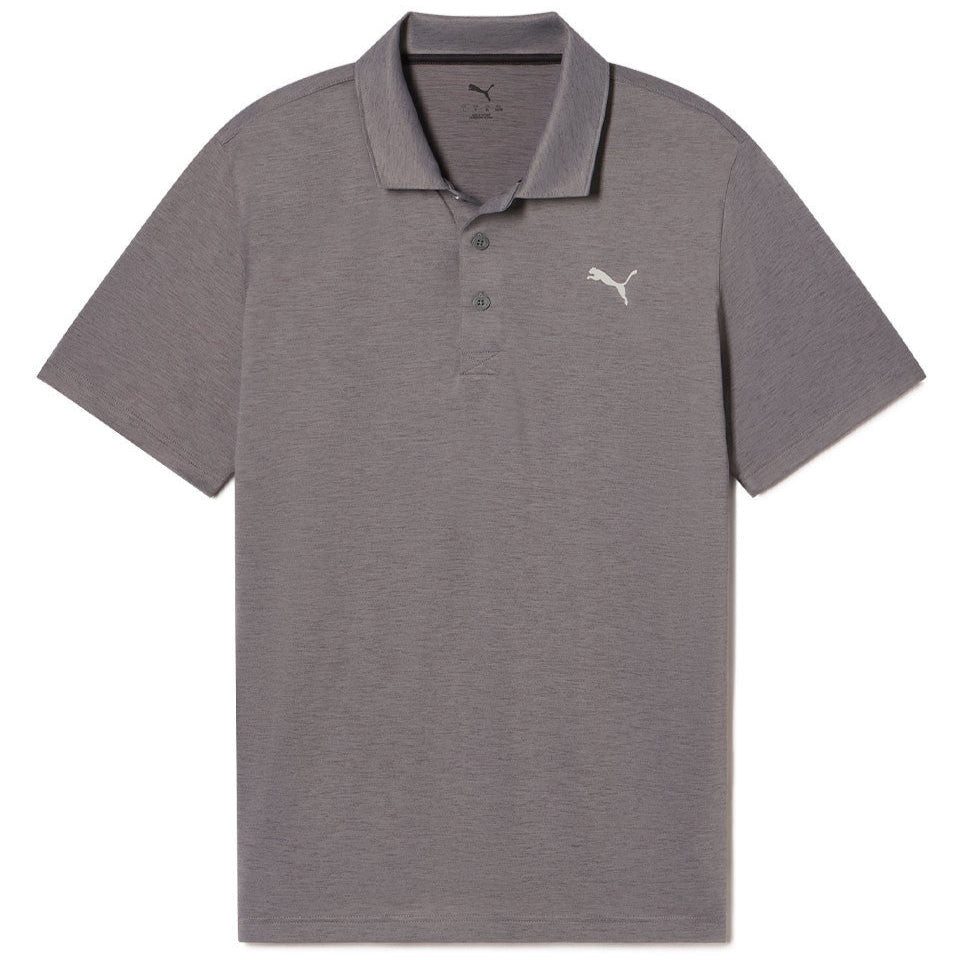 Puma Icon Heather Polo  - Slate Sky