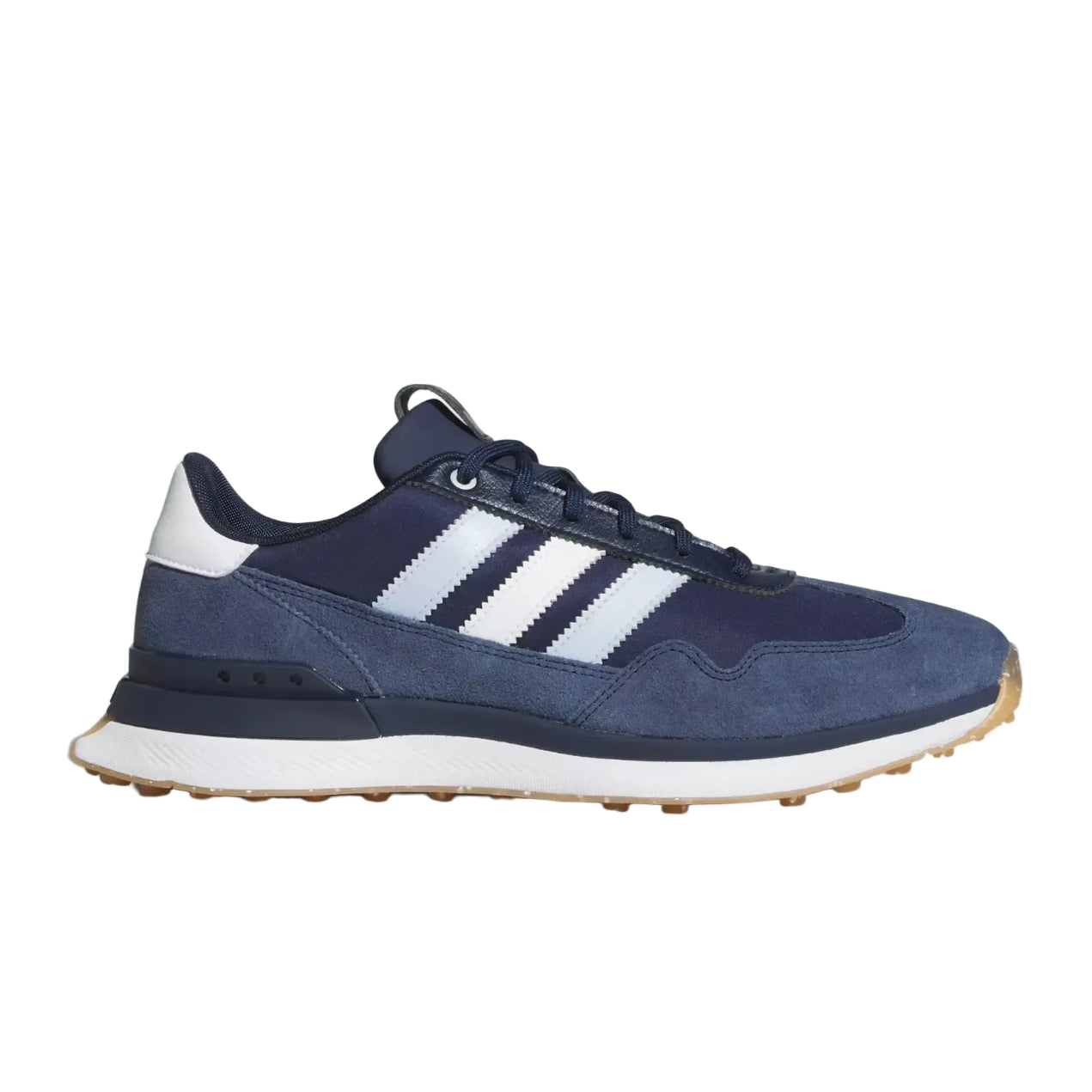 Adidas Men`s 26' S2G Textile Spikeless Golf Shoes - Collegiate Navy / Cloud White / Crystal Sky