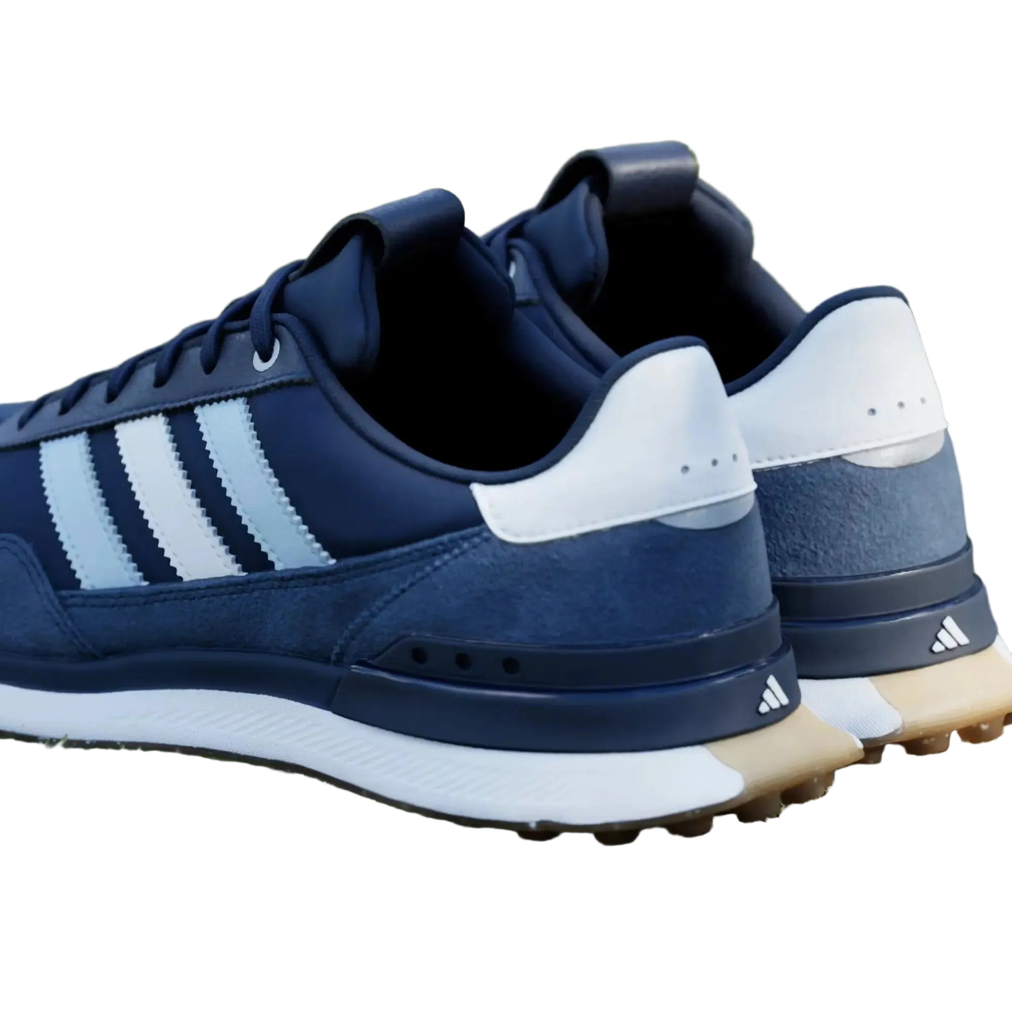 Adidas Men`s 26' S2G Textile Spikeless Golf Shoes - Collegiate Navy / Cloud White / Crystal Sky