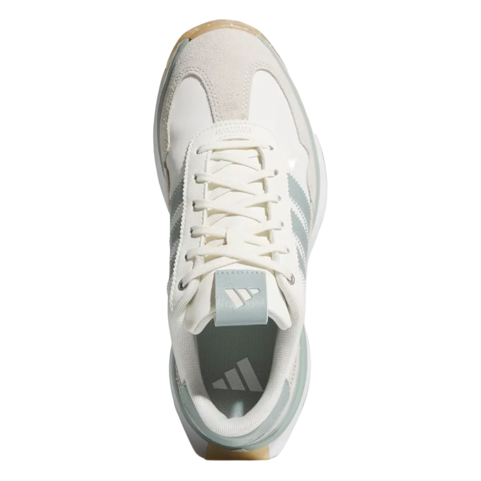 Adidas Ladies 26' S2G Textile Spikeless Golf Shoes - Off White / Wonder Sage / Wonder Quartz