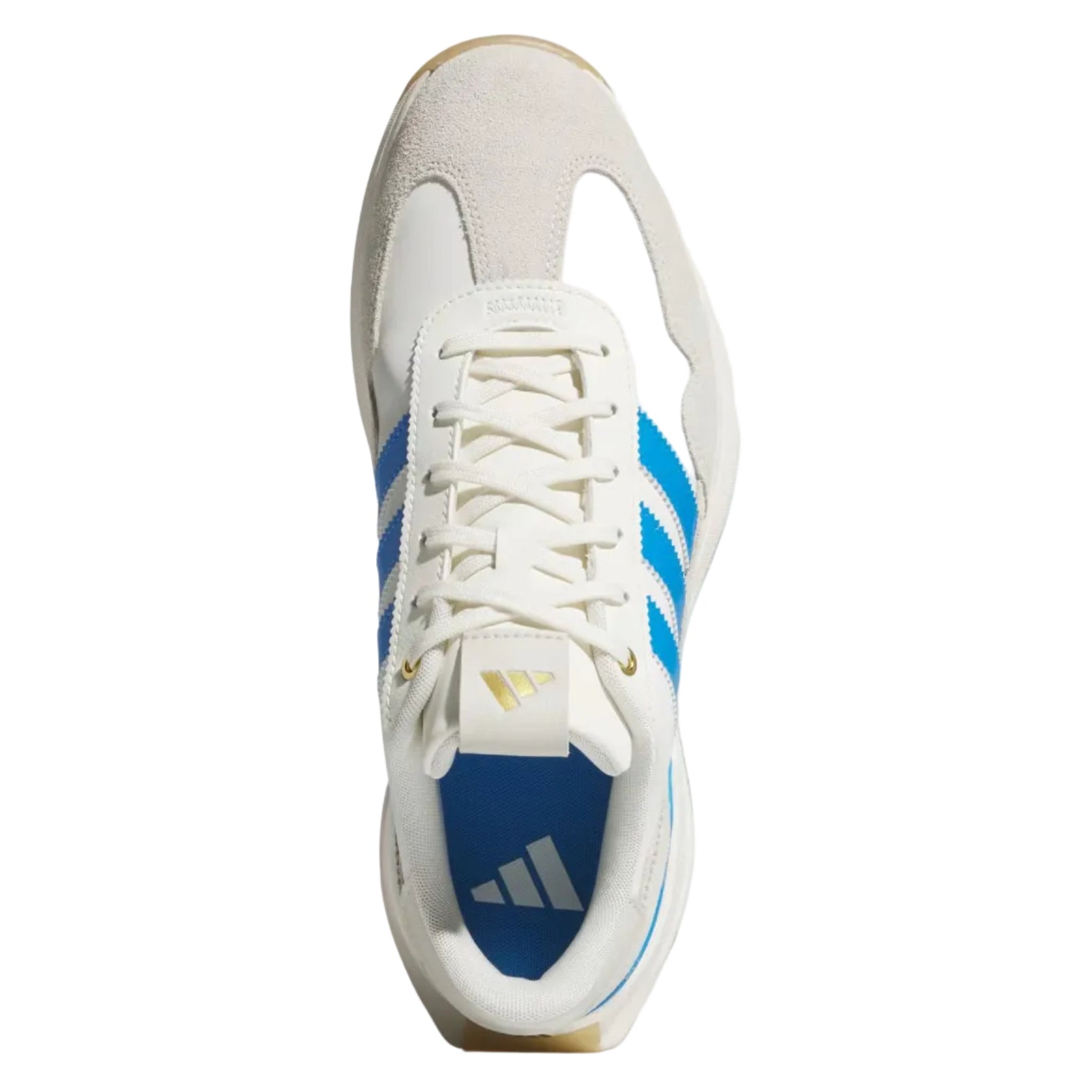 Adidas Men's 26' S2G Textile Spikeless Golf Shoes - Off White / Lucid Ray Blue / Gum