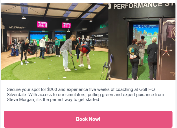 She Loves Golf 5 week Beginner Program