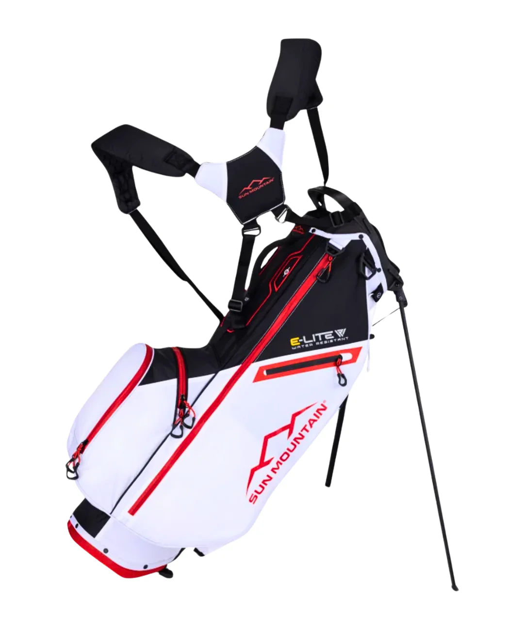 Sun Mountain E-Lite Carry Bag - Black/White/Red