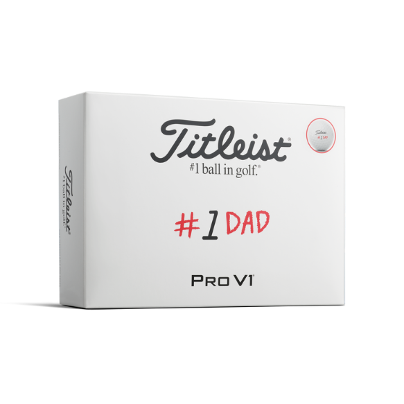 pro v1 titleist golf balls for fathers day