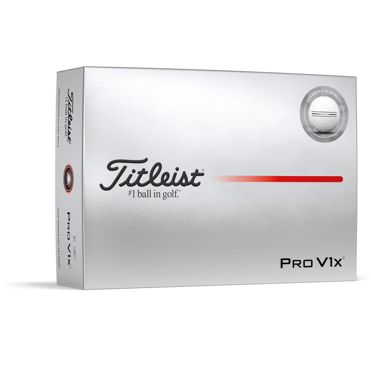 Titleist Pro V1x '25 Enhanced Alignment Dozen