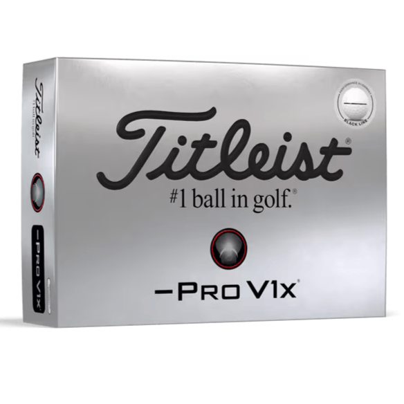 Titleist Pro V1X Left Dash Performance Alignment Golf Balls