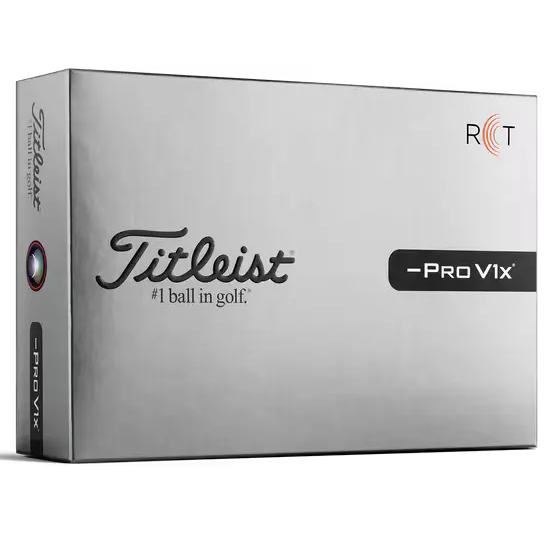Titleist 26' Pro V1x Left Dash RCT Golf Balls - Dozen