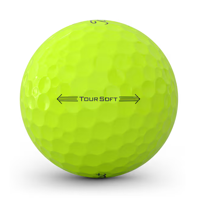 Titleist 26' Tour Soft Yellow Golf Balls