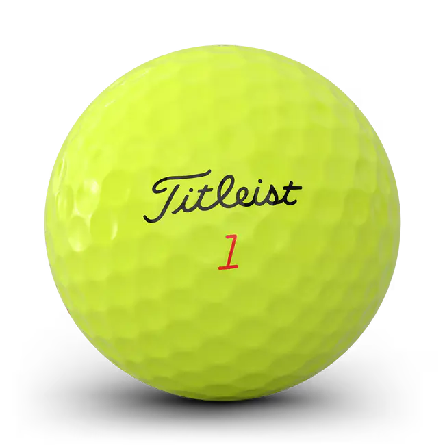 Titleist 26' Trufeel Yellow Golf Balls - Sleeve