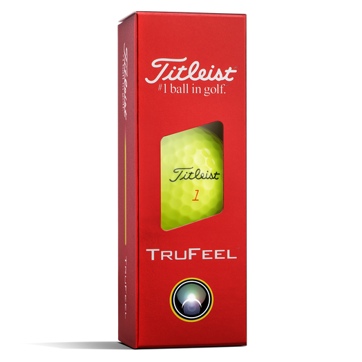 Titleist 26' Trufeel Yellow Golf Balls