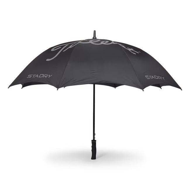 Titleist Stadry Single Canopy Umbrella - Black/Charcoal