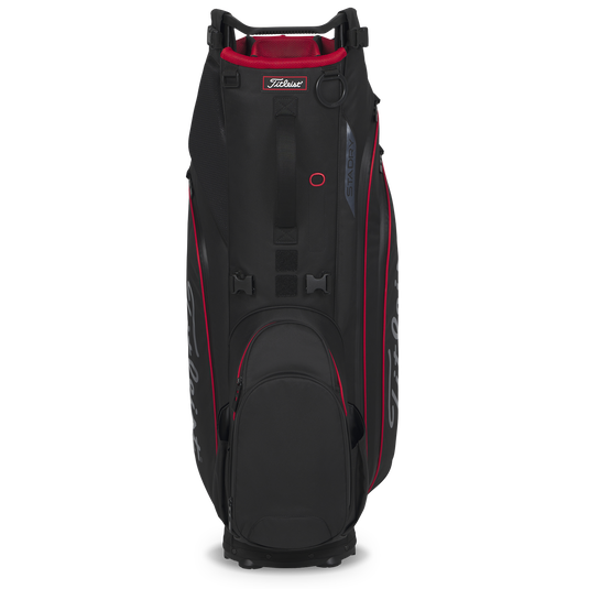 Titleist 26' Hybrid 14 StaDry Stand Bag - Black/Black/Red